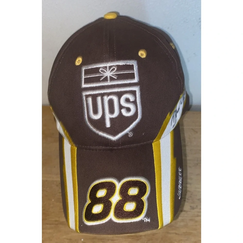 Chase Authentics Drivers Line #88 Dale Jarret UPS‎ Cap Hat Signed - Picture 2 of 9